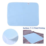 a closer look on the fabric of 2 Pack Elderly Incontinence Reusable Bed Pad.