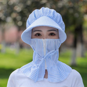 Hat Multi Function Anti-UV Summer Hat (With Mask)