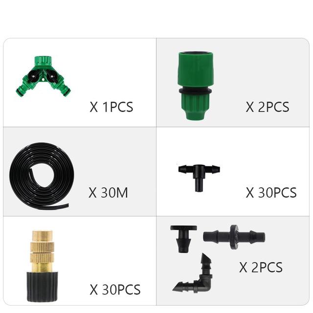 30M Automatic Micro Drip Automatic Garden Sprinkler System