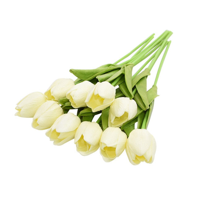 10PCS Artificial Tulip Bouquet