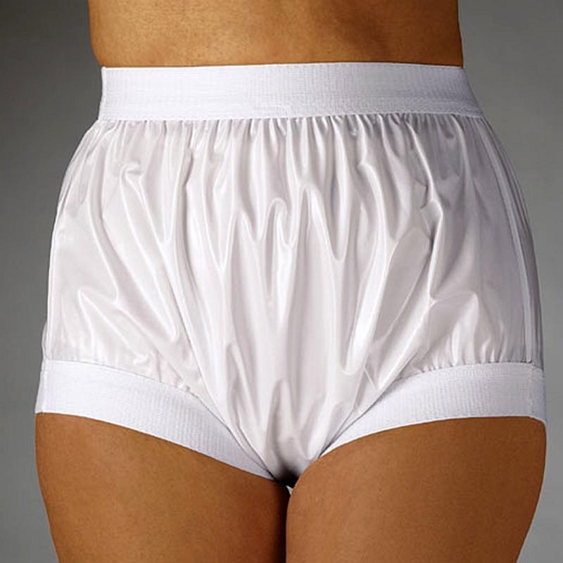actual product photo of the  Elderly Incontinence Reusable Waterproof Elastic Adult Diapers  in white