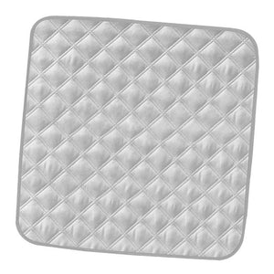 Elderly Incontinence Reusable Chair Pad in the color grey.