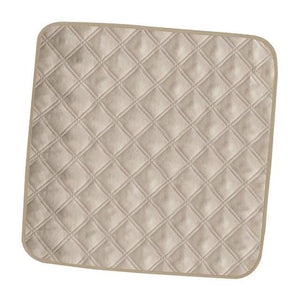 Elderly Incontinence Reusable Chair Pad in the color beige.