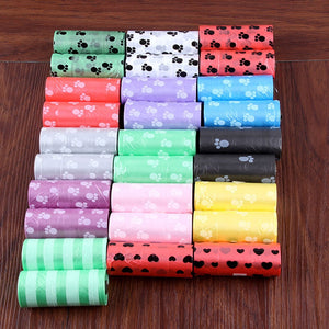 10Roll 150pcs Degradable Pet Waste Poop Bags Dog Cat Clean Up Refill Garbage Bag