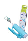 Blue Flexible Strap-on Cutlery Eating Aid